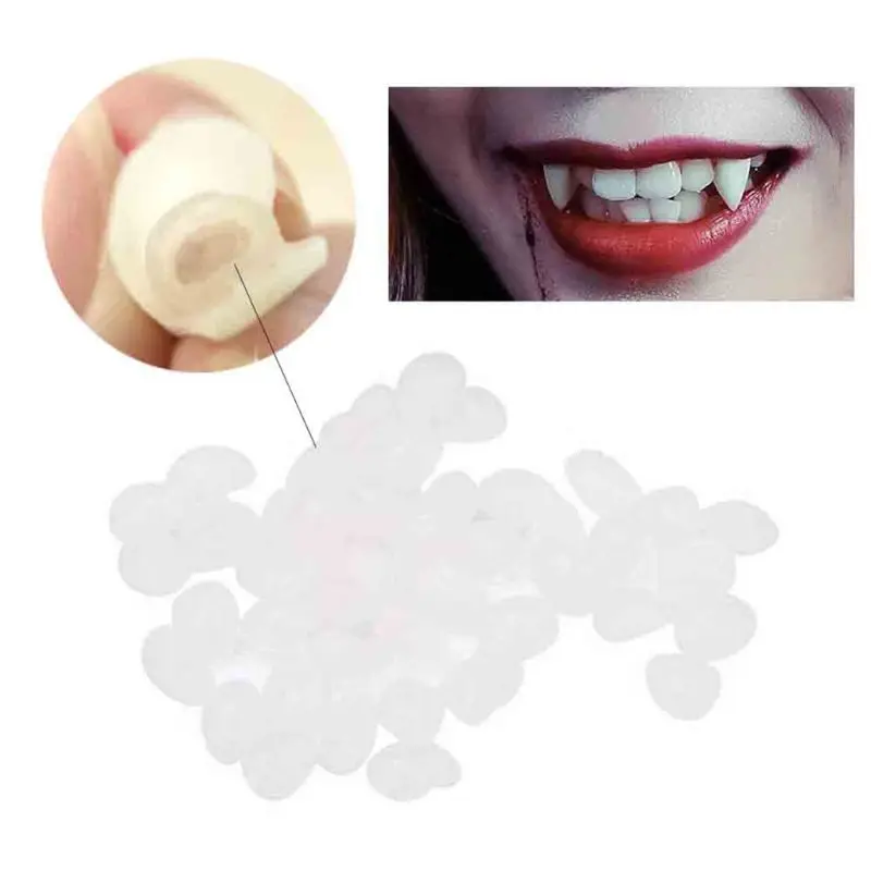 Les Crocs de Minuit – Fausses dents de vampire Halloween – Image 4