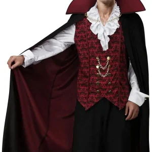 Le Comte des Ombres – Costume de vampire victorien pour adulte