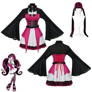 L’HÉRITIÈRE VAMPIRIQUE – UNIFORME GOTHIQUE POUR FEMME