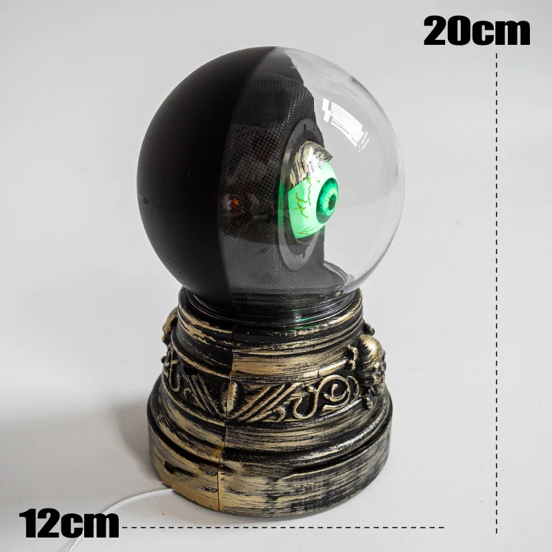 L’Œil de l’Oracle – Boule de cristal Halloween lumineuse et sonore – Image 6