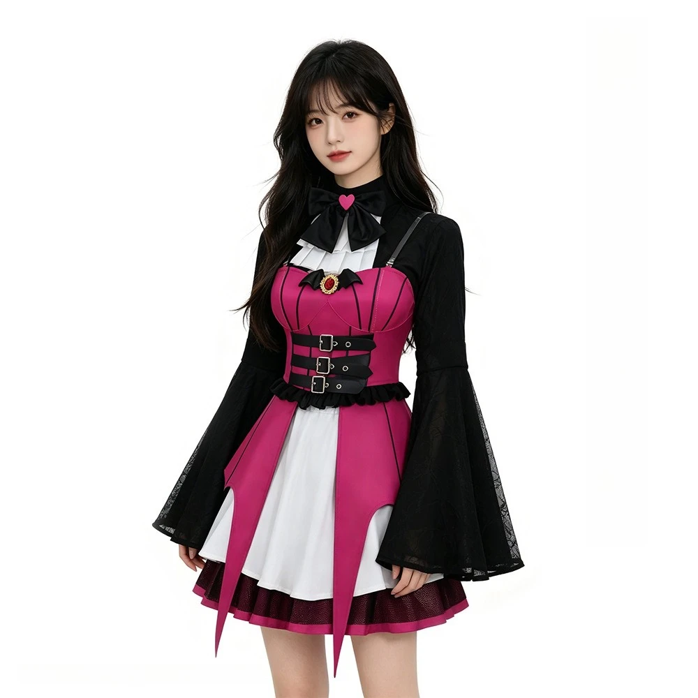 L’HÉRITIÈRE VAMPIRIQUE – UNIFORME GOTHIQUE POUR FEMME – Image 2