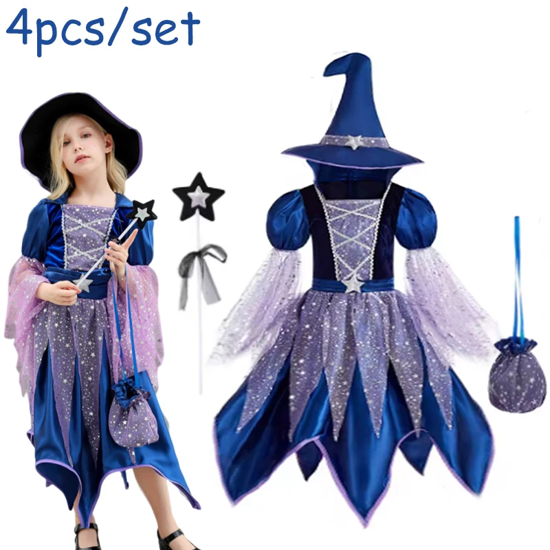 La Petite Sorcière des Étoiles – Costume Halloween enfant – Image 5