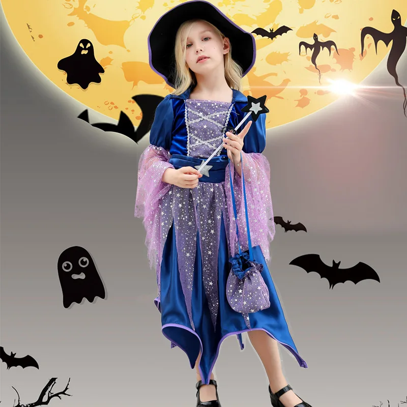 La Petite Sorcière des Étoiles – Costume Halloween enfant – Image 4