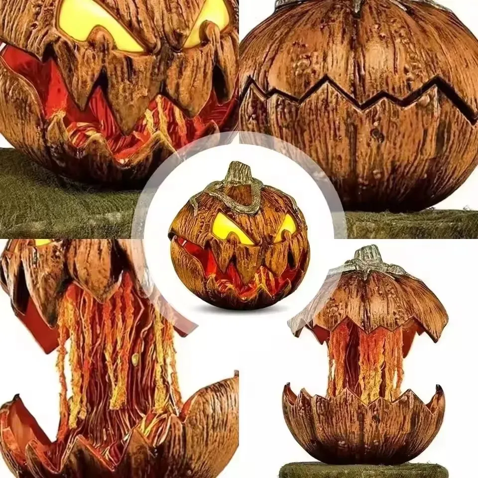 La Citrouille Éveillée – Décoration Halloween animée et sonore – Image 3