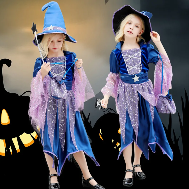 La Petite Sorcière des Étoiles – Costume Halloween enfant – Image 2