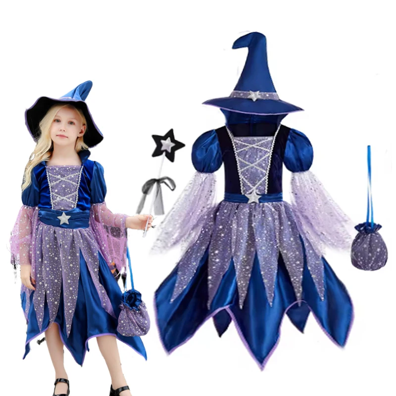 La Petite Sorcière des Étoiles – Costume Halloween enfant