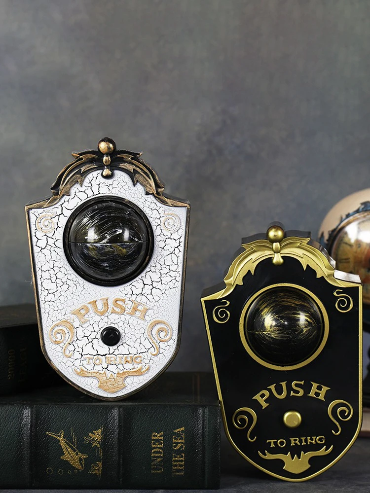L’Œil du Manoir – Sonnette Halloween lumineuse et sonore – Image 2