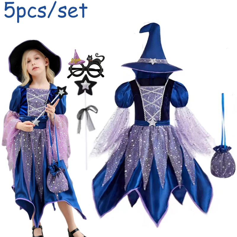 La Petite Sorcière des Étoiles – Costume Halloween enfant – Image 9