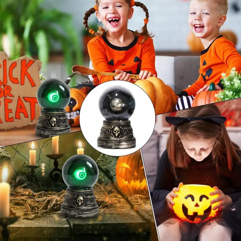 L’Œil de l’Oracle – Boule de cristal Halloween lumineuse et sonore – Image 5