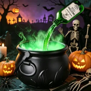 Le Chaudron des Sorcières – Brumisateur Halloween à potion flottante